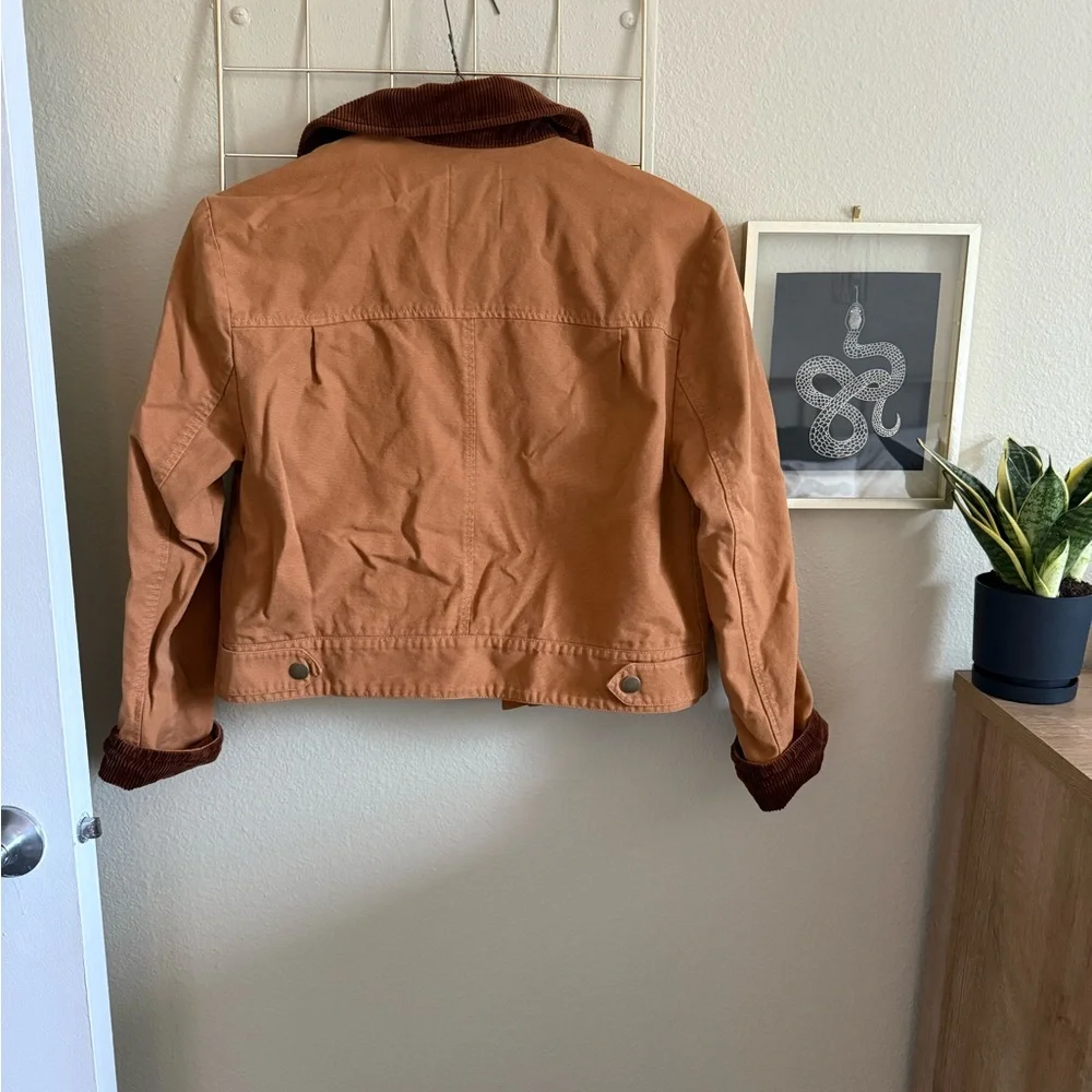 Sezane Tan Brown Utility Jacket - Picture 5 of 5